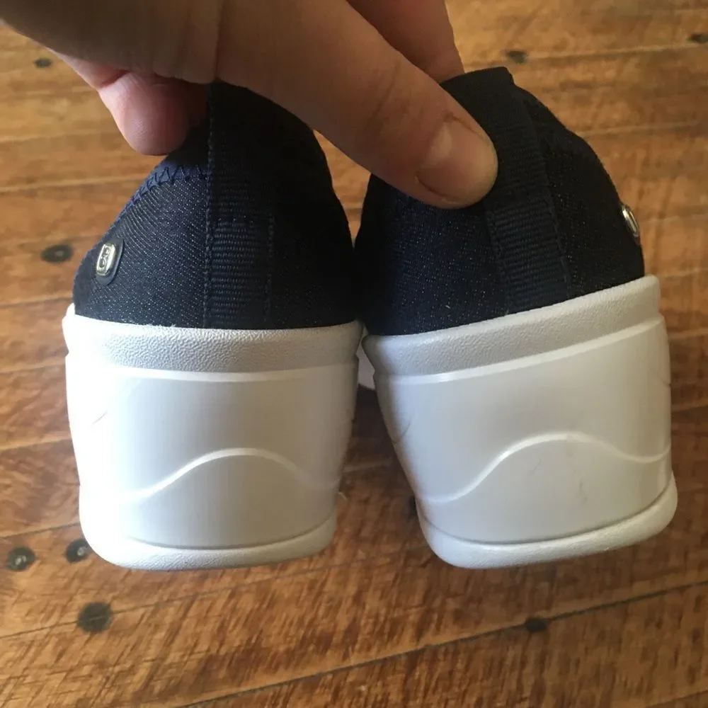 B Zees Emory foam slip on ortho stretchy comfortable shoes